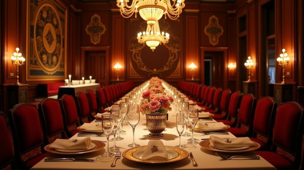 Organisation dîners de gala de luxe à paris : créer des événements inoubliables et raffinés