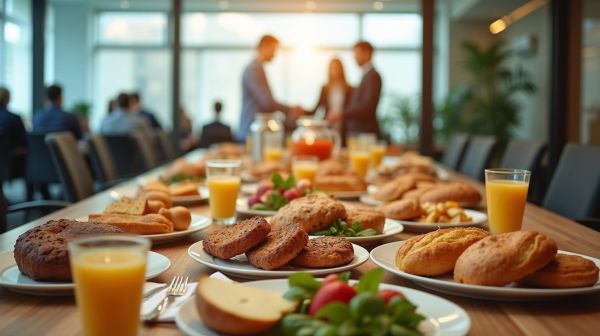 Réussir votre petit déjeuner d'entreprise avec des options variées