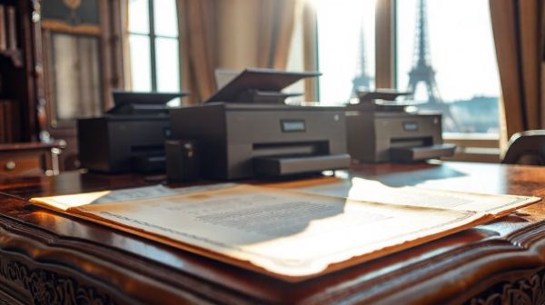 Top imprimantes recommandées pour les notaires à Paris